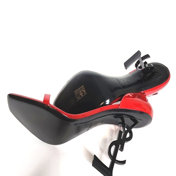 YSL OPYUM 110 Sandals Stiletto heel in Red size 41 - Picture 5 of 6